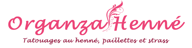 Organza Henné - Tatouages henné et Tatouages paillettes à Paris